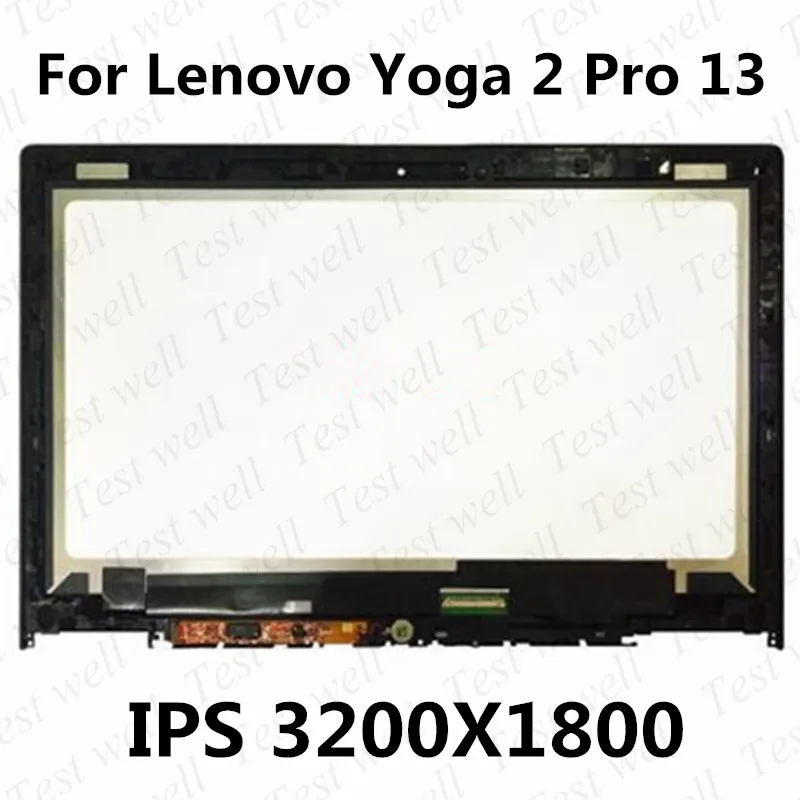 

Original test well For Lenovo Yoga 2 pro 13 LTN133YL01-L01 Laptop LCD Touch Screen Assembly 3200*1800 with frame bezel