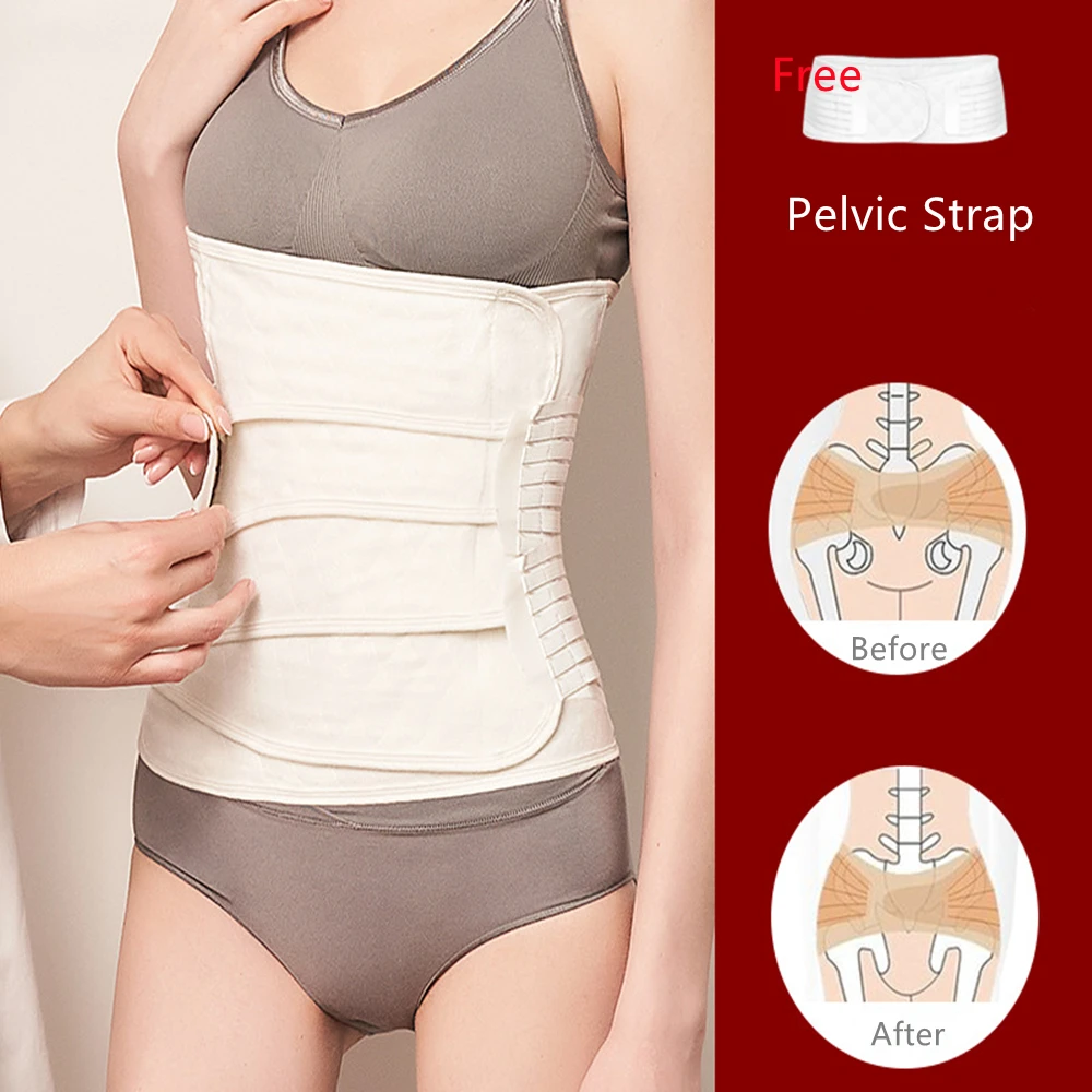 

2in1 Maternity Postpartum Belt After Pregnancy Postnatal Belly Support Girdle High Waist Shaping Band Mom Body Shaping