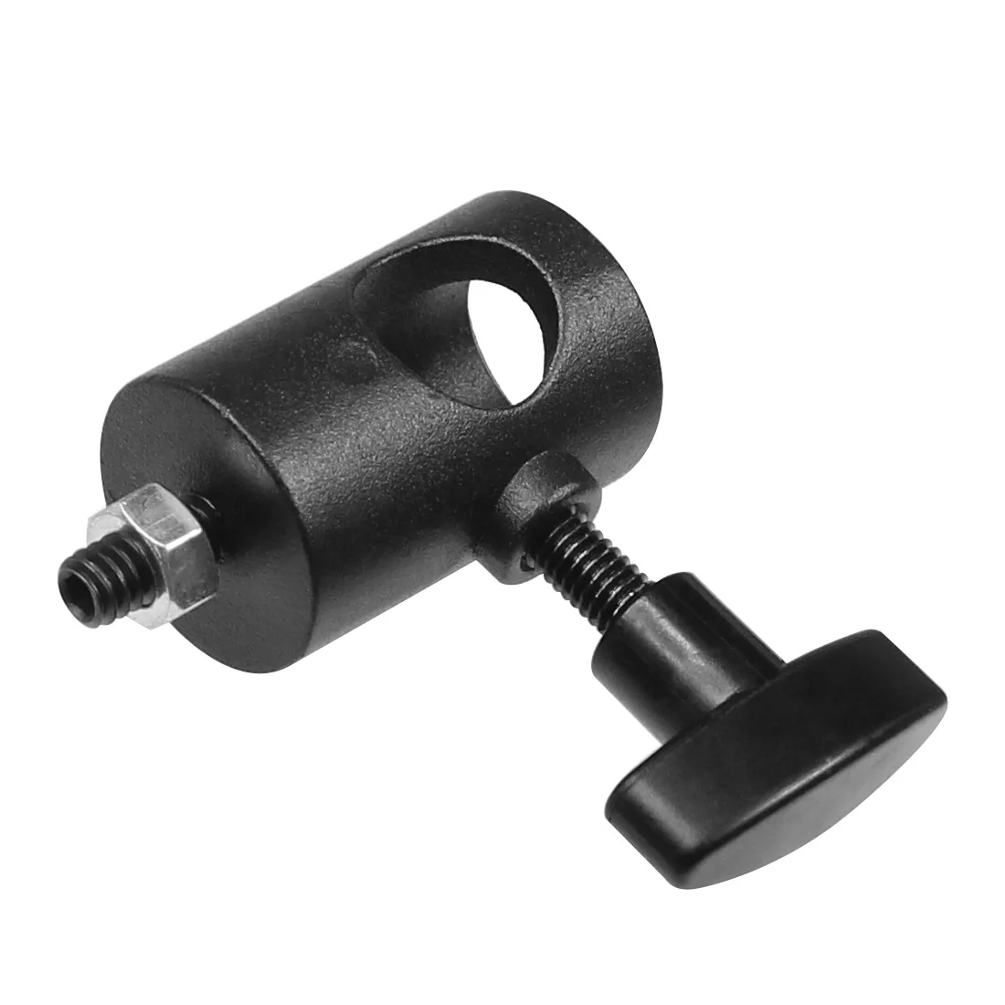 محول خيط Speedlite معدني شامل من FEICHAO ، قوس حامل خفيف مع تثبيت لولبي ، محول دوار لمراقبة ضوء LED