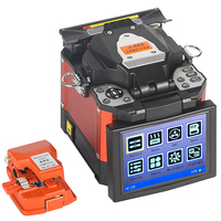 A-80S Orange Automatic Fusion Splicer Machine Fiber Optic Fusion Splicer FTTH Fiber Welding SM