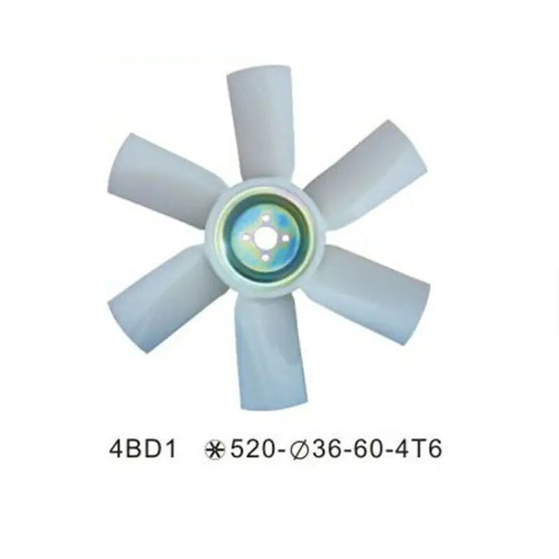 

4BD1 Fan Blade Fit for Hitachi Excavator EX120-2 With ISUZU Engine