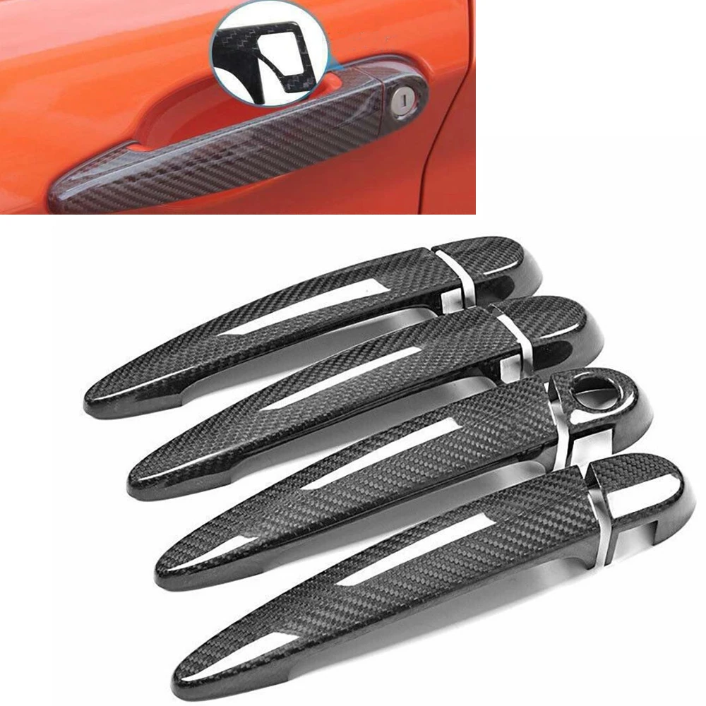 

For BMW 1 2 3 4 Series E87 F20 F21 F22 F23 E90 E92 E93 F30 F35 F32 F33 F36 E84 F25 F26 E70 Dry Carbon Fiber Door Handle Cover