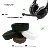 New Upgrade Replacement Ear Pads for Edifier K800 K815P G20 Headset Parts Leather Cushion Velvet Earmuff Earphone Sleeve