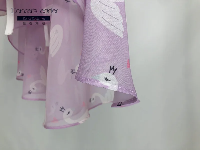 발레 짧은 치마 롱 스커트 리틀 스완 퍼플 여성 댄스 스커트 체조 연습 스커트 성인 발레 리리카 스커트