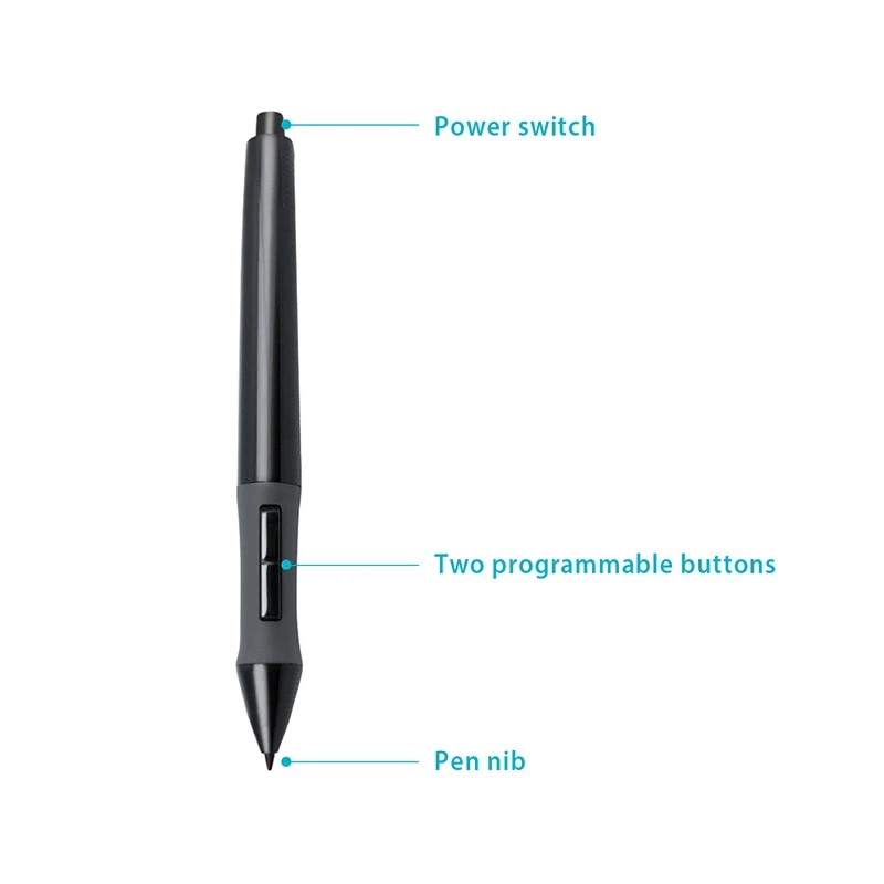 P68 Digital Pen 2048 Levels Touch Screen Stylus for Huion 420 H420 H610 Pro K58 Graphic Tablets