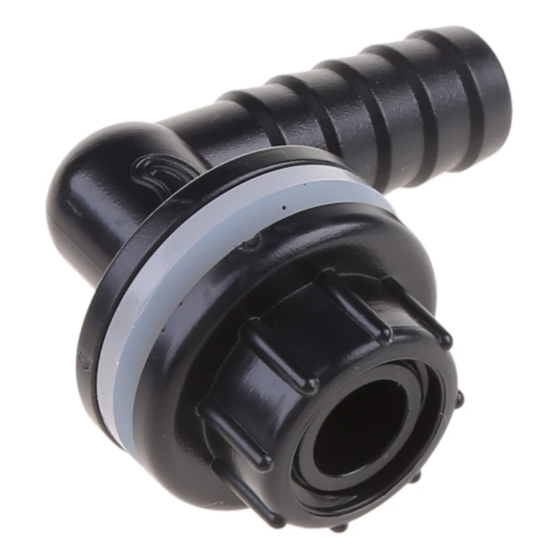 Conector de tanque de plástico, juntas de drenaje de agua a prueba de agua, accesorios de Acuario, piezas de repuesto de tubería para peces y Mascotas