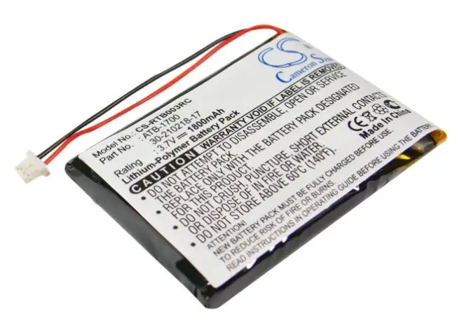 كاميرون الصينية 1800mah بطارية ل RTI T3V T3-V T3-V + 30-210218-17 ATB-1700 بطارية قلوية جهاز التحكم من بعد