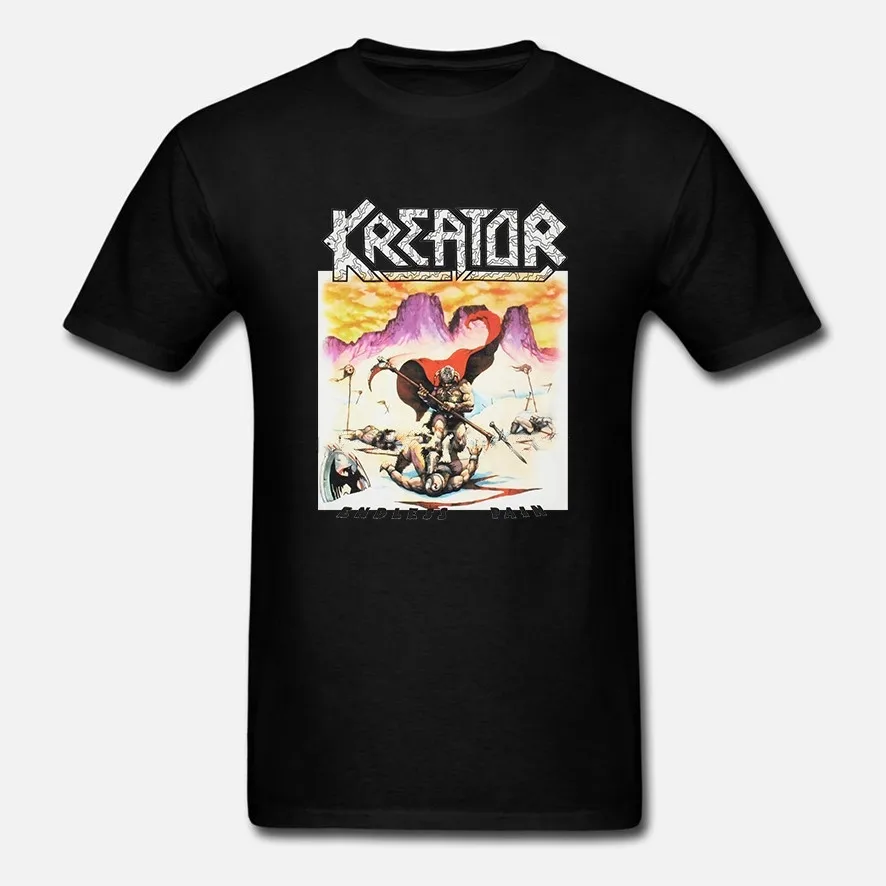 Kreator Endless Pain German Thrash Deathrow Exumer Assassin New White T Shirt