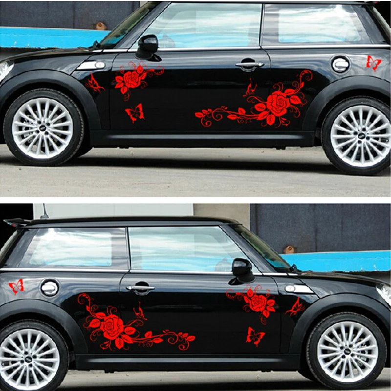 1 Sets Car Sticker Racing Decal whole Body Decors For Volkswagen-golf Mk 2 3 4 5 6 7 8 9 Polo-gtd-gti-rline-tsi Auto Accessories