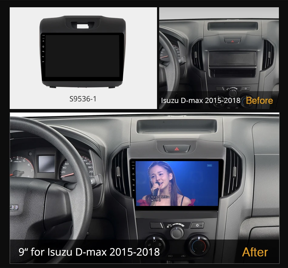 Ownice K6+ 2K for Isuzu D-max 2015 - 2018 Android Auto Radio 2 Din Car Multimedia Video Player GPS Navigation Wireless CarPlay