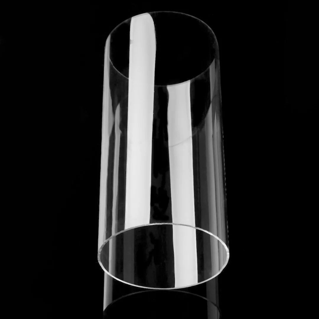 Imagem -04 - Tubo Claro Acrílico do Lucite Plexiglás Diâmetro da Identificação 100 mm 95 mm 200 mm Comprimento 1pc