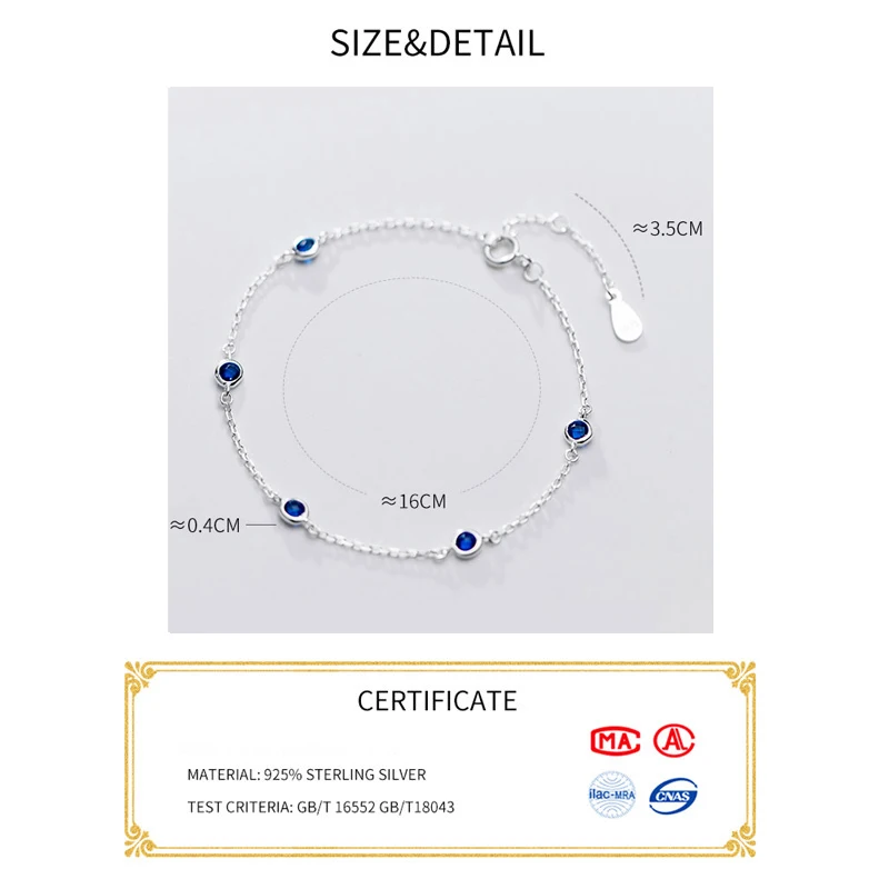 La Monada Black White Blue Red Bead Bracelets For Women 925 Sterling Silver Bracelet Trendy Fashion Jewelry Womens Accessories