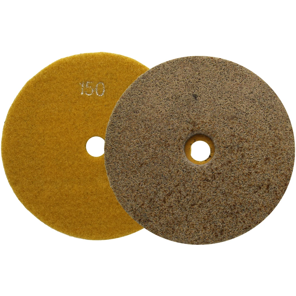 7 "8" tamponi di lucidatura del diamante della spugna per lo strumento di pulizia di pietra artificiale di marmo di lucidatura disco di lucidatura di levigatura bagnato 8 pz/set