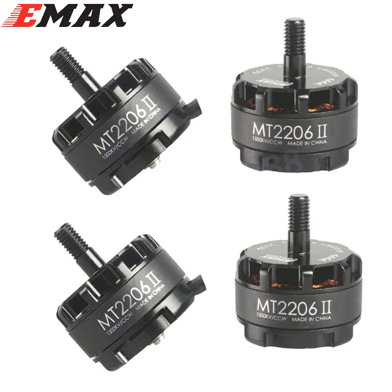 4pcs Emax Cooling MT2206 II 1500KV 1900KV Brushless Motor 2 CW 2 CCW for RC QAV250 F330 Multicopter wholesale