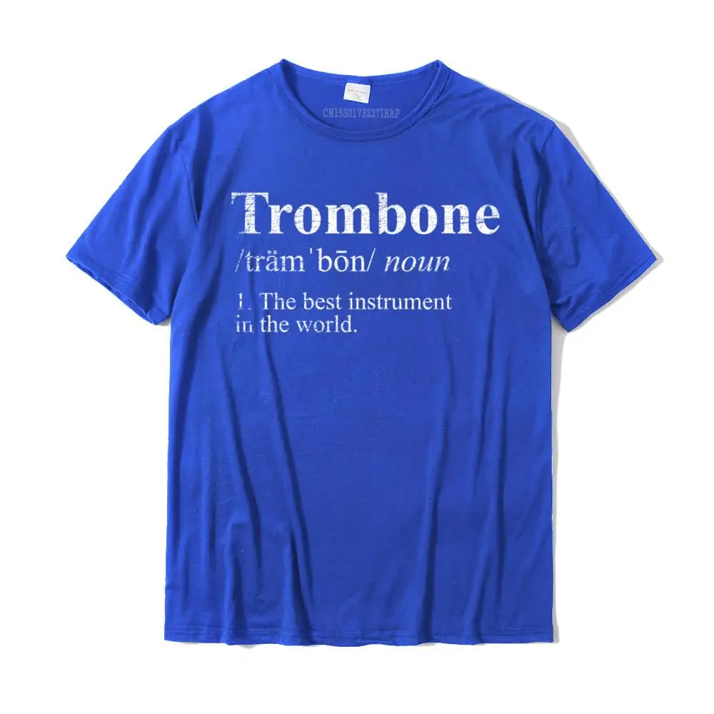 Trombone Hoodie The Best Instrument In The World T Shirts Hip hop New Coming Men Tops T Shirt Hip hop Cotton