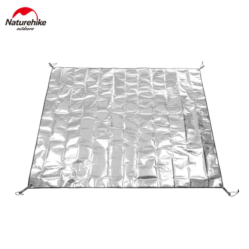 Naturehike Outdoor Picnic Mat Waterproof PE Aluminum Foil Tent Mat 3 Sizes Folding Beach Floor Mattress Camping Small Sun Shelte