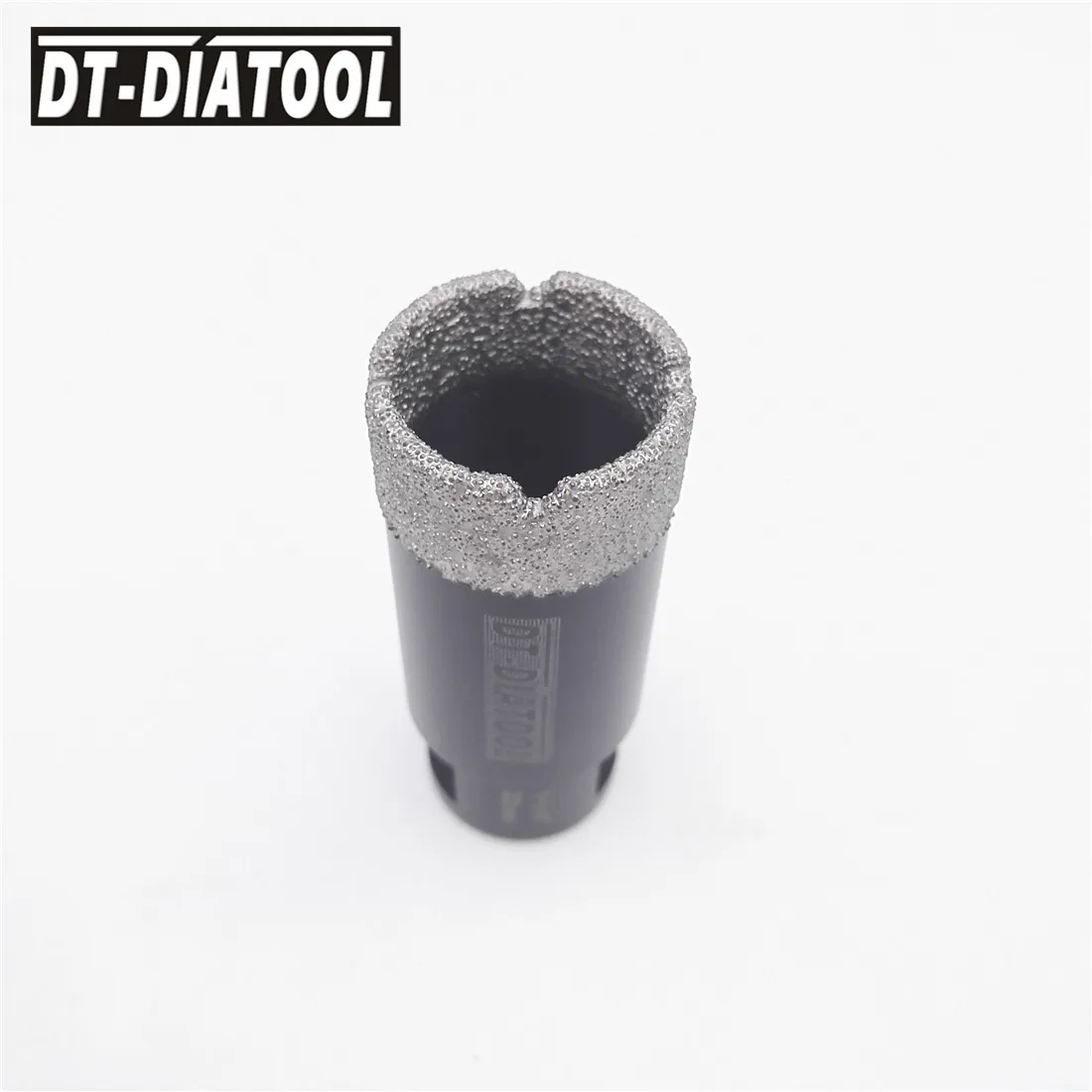 DT-DIATOOL 2pcs 5/8-11 Draad Dia 1-1/4 "Vacuümgesoldeerde Diamant Droog Boren Core Bits Porselein tegel Graniet Marmer Hole Saw