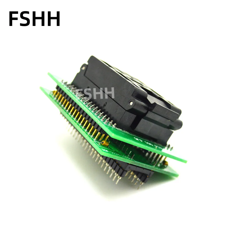 QP1- 100085 -003 اختبار المقبس SDP-3224-100Q مبرمج محول QFP100 إلى DIP48 مناسبة للمبرمجين LT48XP UXP