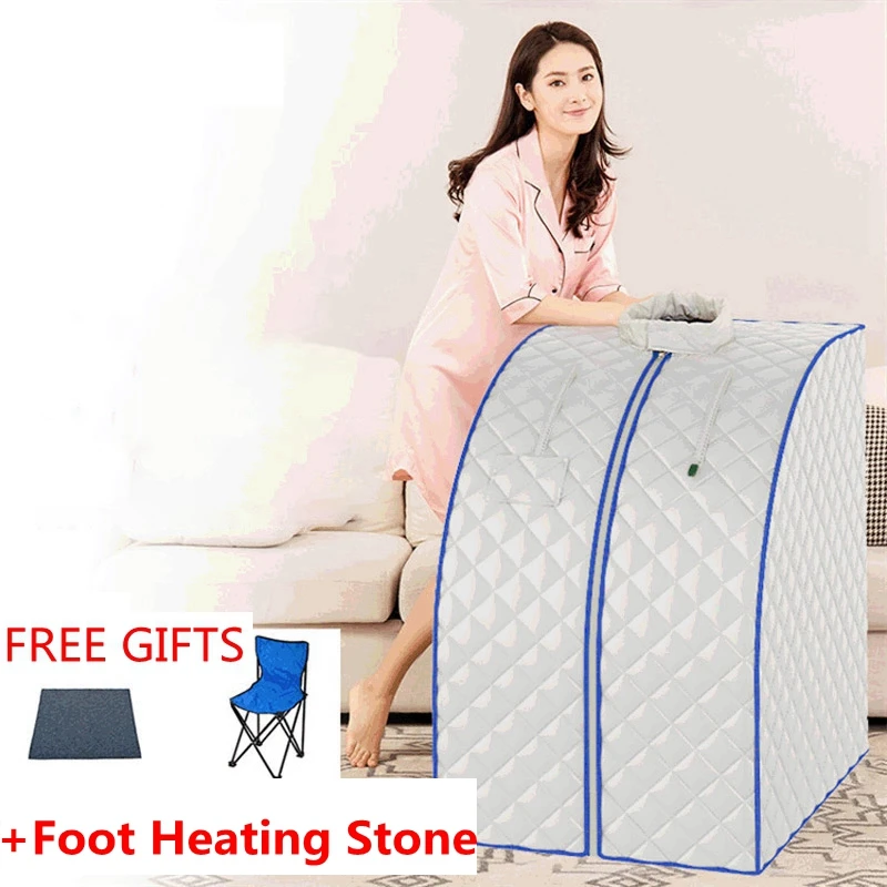 Far infrared sauna steamer remote control collapsible with steaming machine chair household steam home  portable Spa Sauna tent