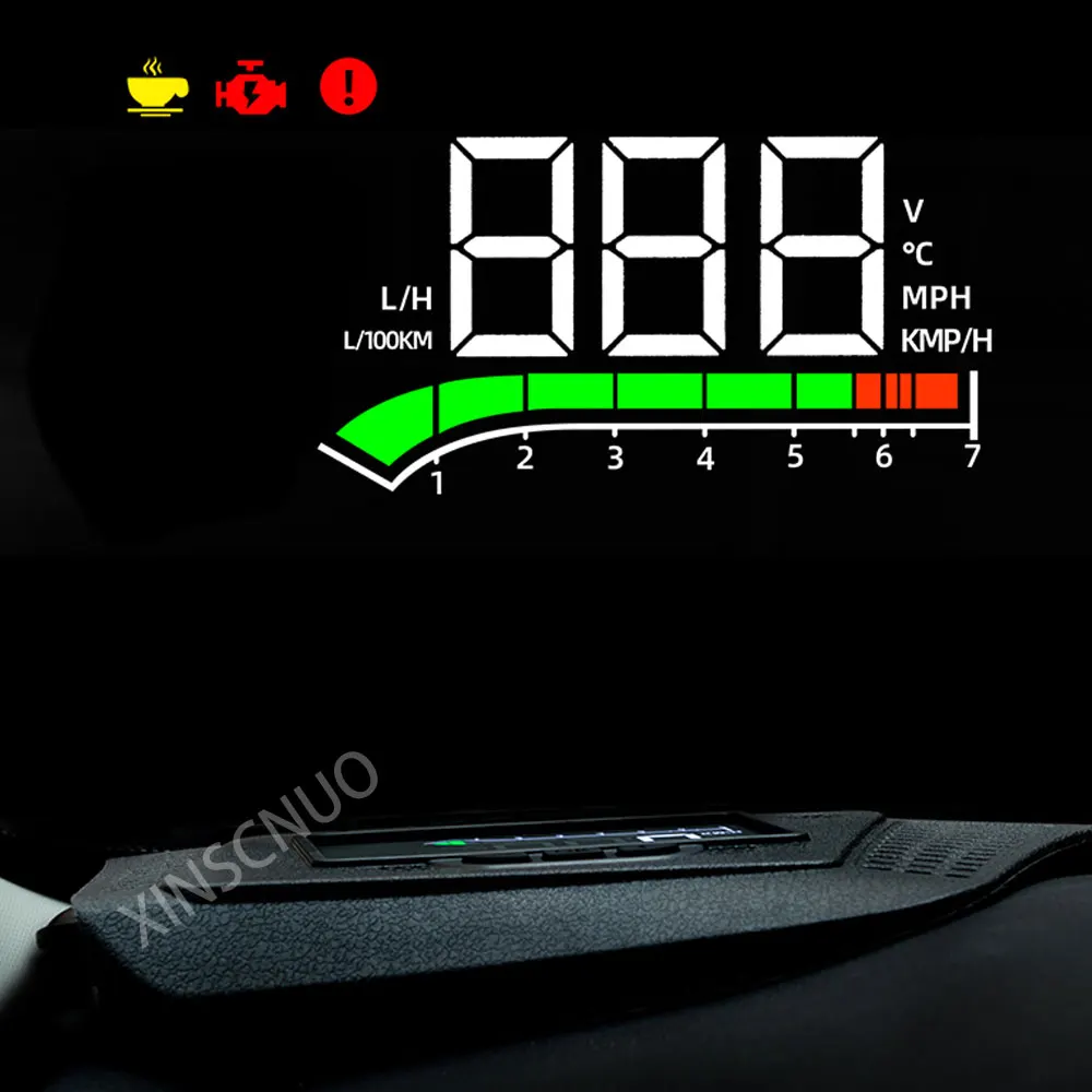 Car HUD Head Up Display For Mazda 3 For Mazda3 Axela 2014-2018 2019 2020 OBD Speedometer Projector Airborne computer