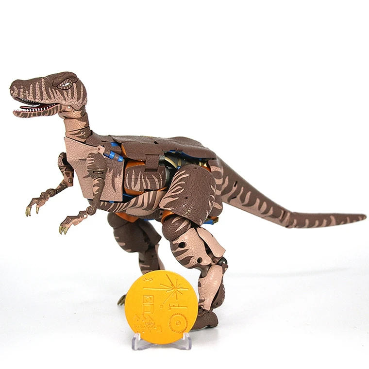 Transformation Dinosaur Warrior Ko Mp41 BW Super Warrior Velociraptor Beast Man Deformation Toy