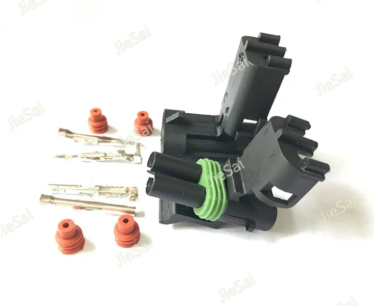2 Pin GM 12015792 12010973 Female Male Injector Socket Waterproof Automobile Connector