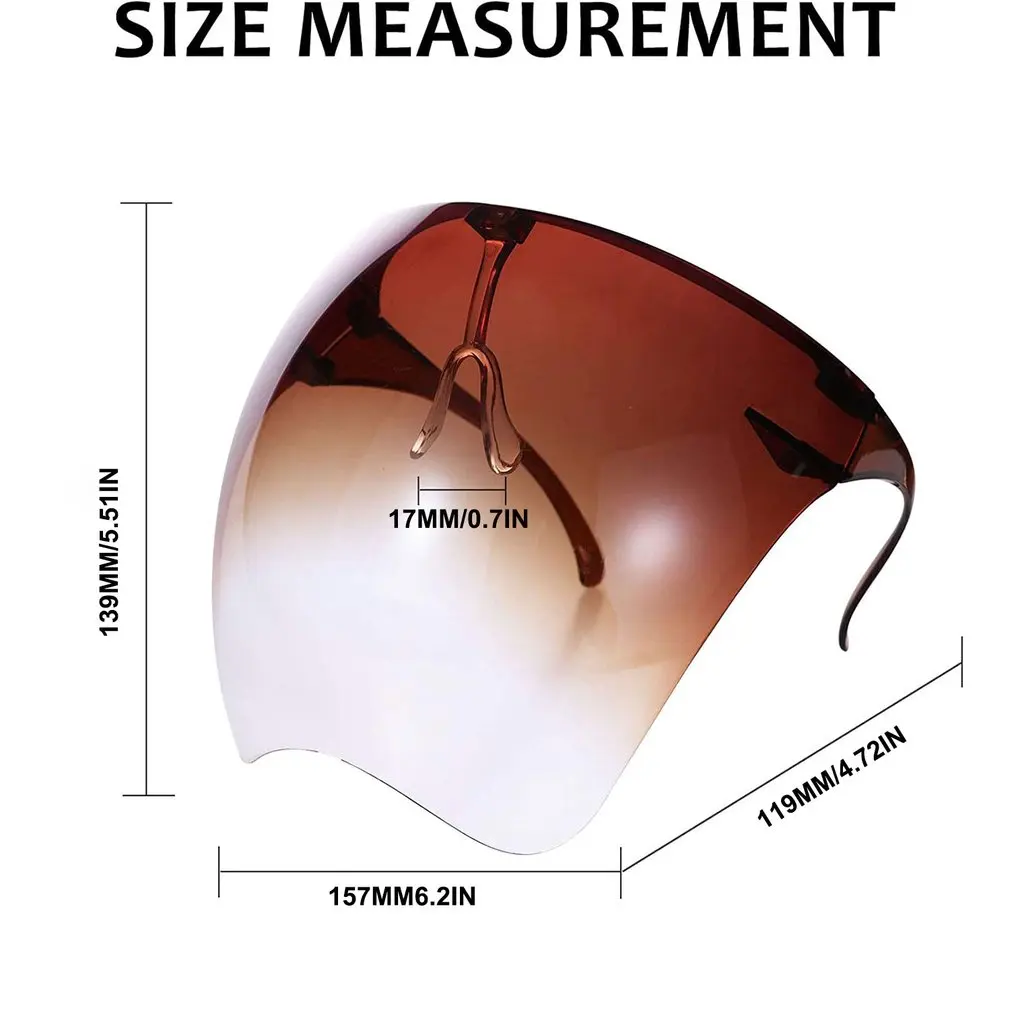 Head Wearing Adult Protective Cover Anti-splash Anti-fog Droplet Mask Multi-protection Breathable Protective Mask