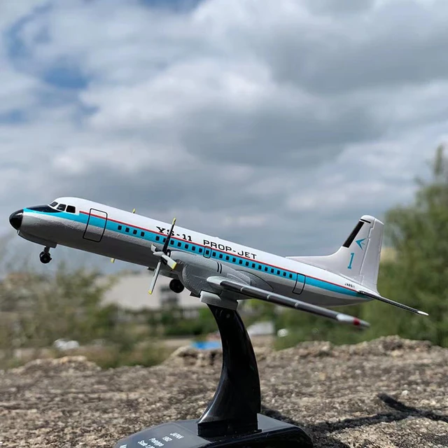 Posinamec YS-11ジェット飛行機モデル1:200スケールダイキャスト合金玩具飛行機飛行機収集可能 - AliExpress