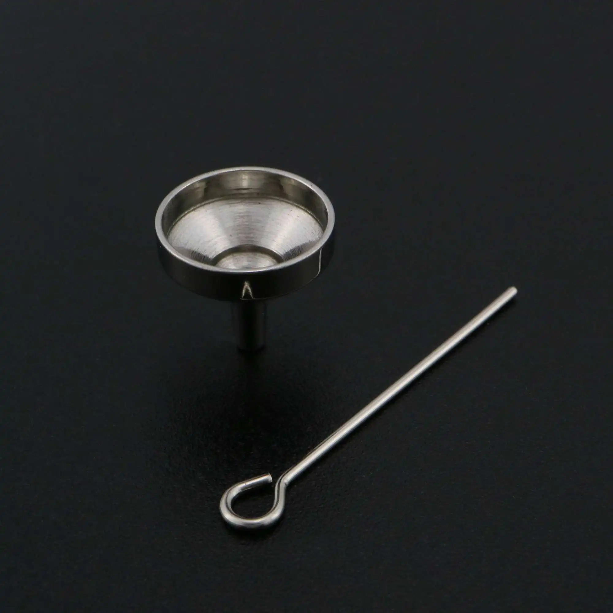 

1Pcs Tiny Metal Funnel Tool for Cremation Pendant Jewelry 11x12MM Stainless Steel 1507037