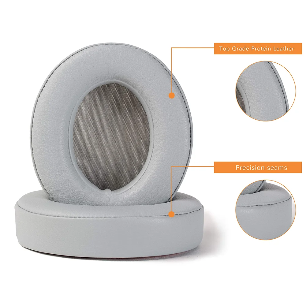 1 Paar Vervanging Oorkussen Oorkussens Pads Moffen Voor Beats Studio 2 3 2.0 3.0 Draadloze B0501 Bedrade B0500 Over ear Hoofdtelefoon