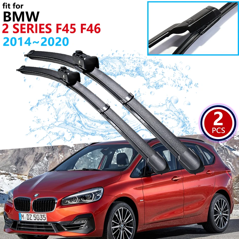 Car Wiper Blades for BMW 2 Series F45 F46 2014~2020 Windscreen Wipers 216i 218i 220i 225i 225xe 216d 218d 220d Car Accessories