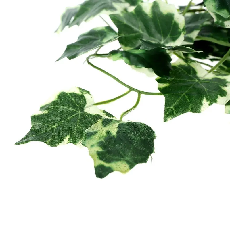 Động Vật Bò Sát Hộp Thằn Lằn Terrarium Nhân Tạo Cây Nho Trang Trí Thằn Lằn Giả Thực Vật Xanh Lá