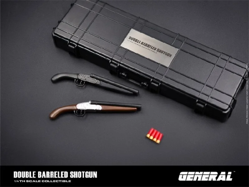 

Hot Sales GA-008 1/6 Scale Model DoubleBarreled Toys Weapon Box Cannot Launch Fire For Fans Collection