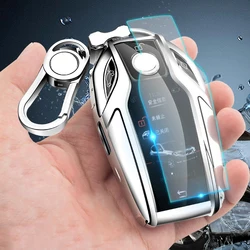 New TPU Car Remote Key Full Cover Case For BMW 5 6 7 Series GT 730 740 530i X3 X5 X6 X7 G11 G12 740li Remote Key Shell Holder