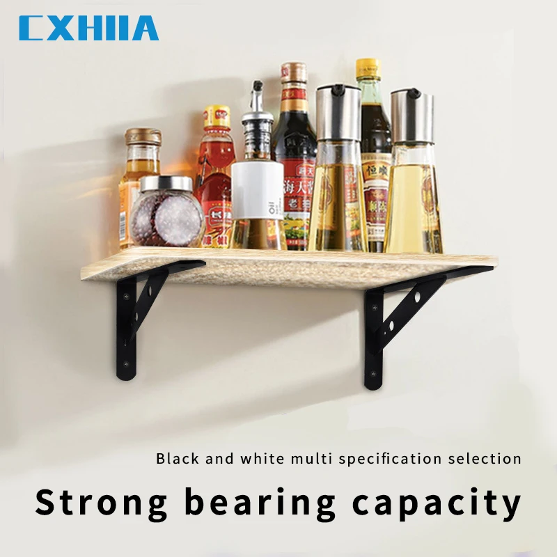 CXHIIA Modern Home Decoration Triangular Wooden Wall Hanging Display Shelves For