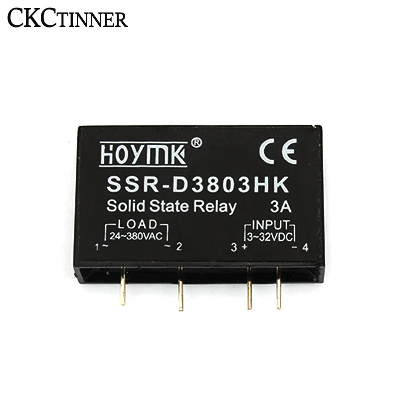 1pcs PCB SSR-D3803HK D3805HK D3808HK Dedicated with Pins SSR-D3805HK 5A DC-AC Solid State Relay