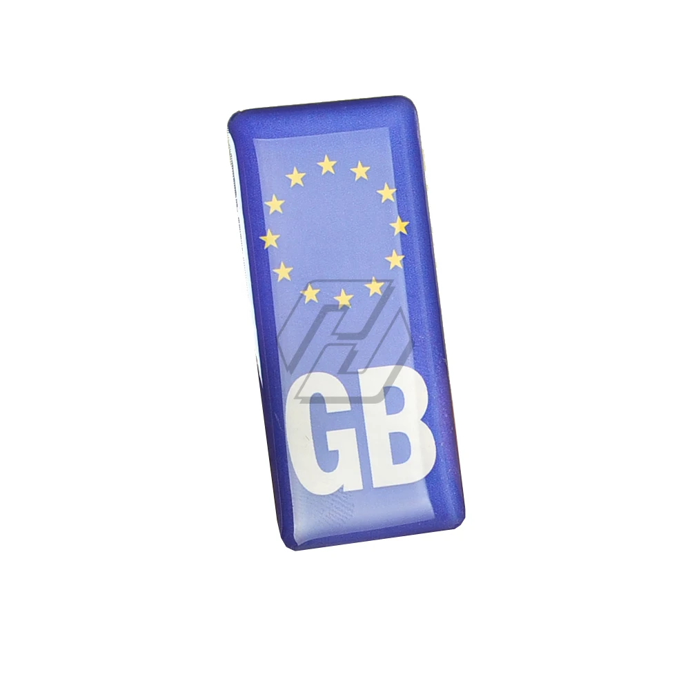 دراجة نارية GB اليورو شارة ملصق ل عدد لوحة الفينيل أوروبا القانونية لصائق الحال بالنسبة دوكاتي ابريليا هوندا MV فيسبا #4