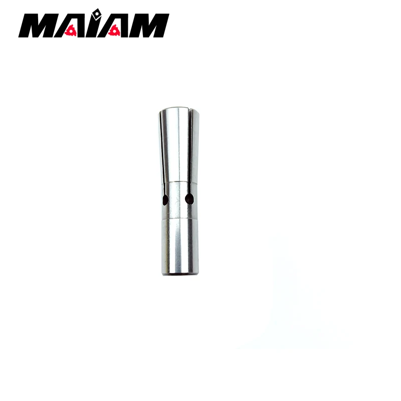 0.003 precision cnc collet dc6 chuck collet 2mm 3mm 4mm 5mm 6mm 3.175mm 1/8 pull back collet high precision collet dc collet