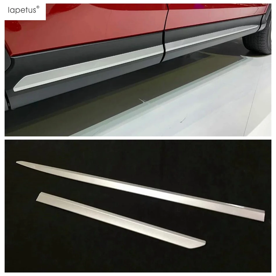 Car Side Door Body Panel Strip Molding Decoration Protection Cover Kit Trim Accessories For Mitsubishi Eclipse Cross 2018 - 2022