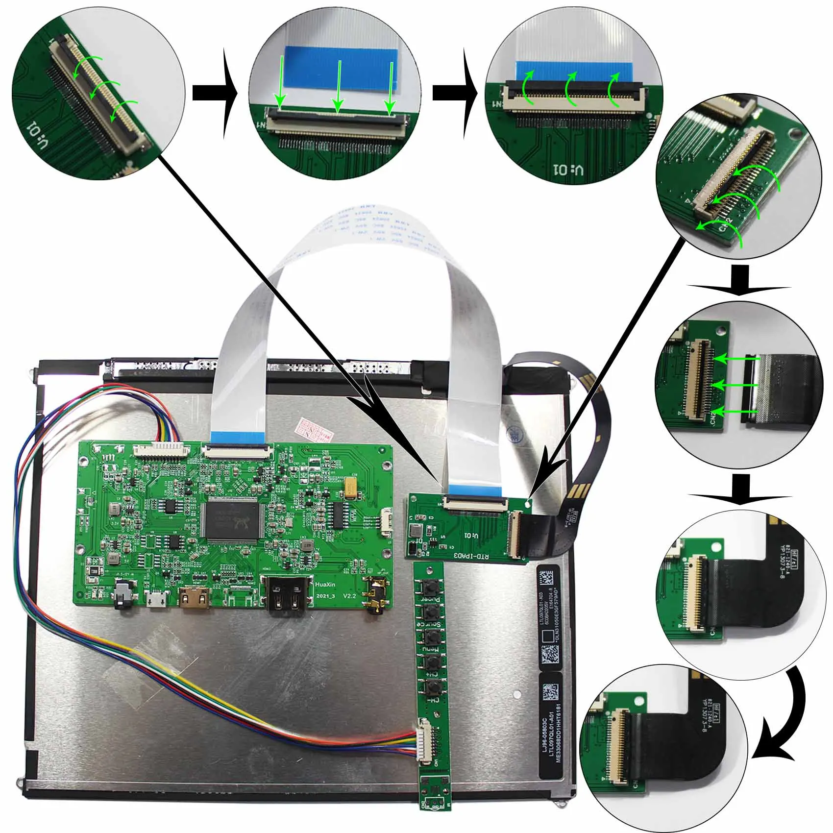 HDM I LCD Controller Board 9.7