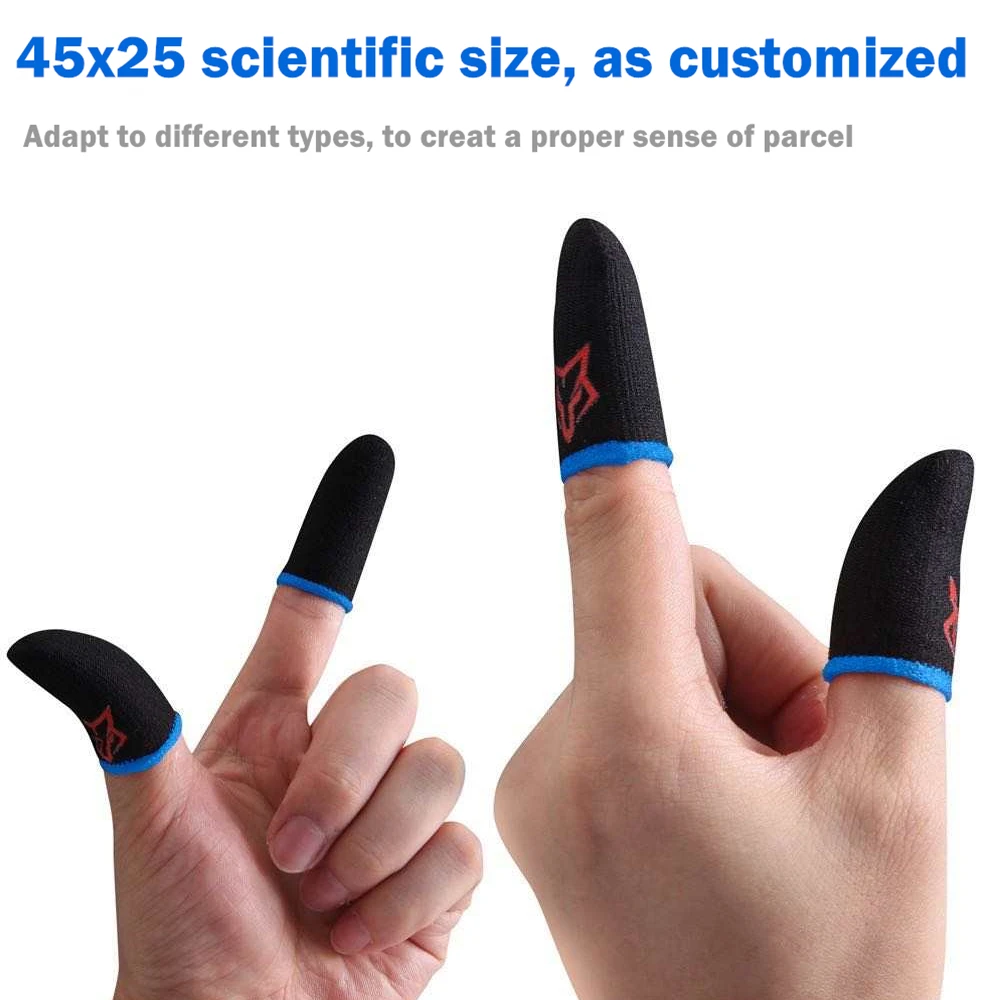 Sarafox v1 v2 v3 ملمس 5 عرق برهان حساس لا تأخير الإبهام الاصبع كم لعبة المحمول