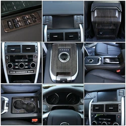 For Land rover Discovery Sport 2015 2016 2017 2018 2019 Car styling ABS plastic Oak wood grain Car Interior Sticker Car parts