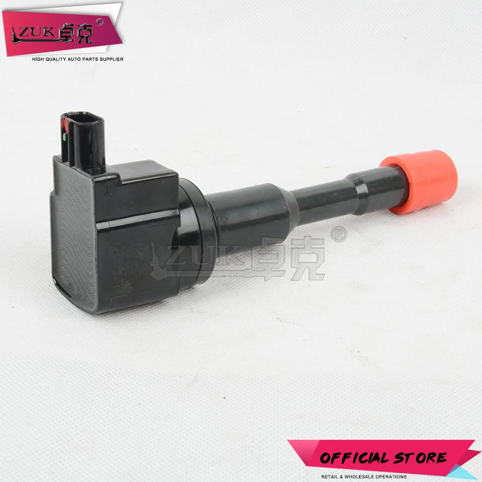 ZUK 4PCS Front Ignition Coil For HONDA FIT JAZZ 2005-2008 GD1 CITY 2007 2008 FIT SALOON 2003 2004 2005 2006 GD6 For 1.3L Cars