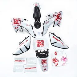 Plastic Fairing Set body Kits Plastic Fender For HONDA XR50 CRF50 50/70/90/110/125CC Dirt Pit Dirt Bike Plastic Motorcycle