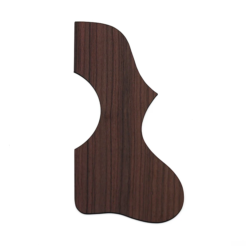 1Piece Acoustic left handed Guitar Pickguard   for Backhand   guitar Accessories rose wood Self adhesive Pick Guard Sticker