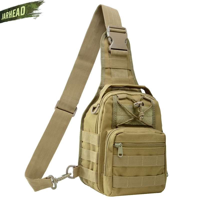

Outdoor Single Shoulder Bag 900D Tactical Chest Bags Backpack Shoulder Camping Hiking Camouflage Hunting Shoulder Bags