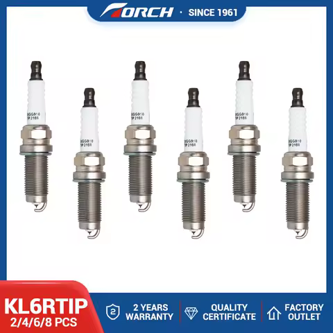 2pcs/lot China Original Iridium Platinum Spark Plugs KL6RTIP for BRILLIANCE M2/V3/V5/H530 HAIMA7/S5/S7 GEELY EMGRAND7 JAC