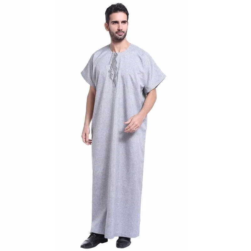 Vêtements arabes hommes kaftan dubaï abaya robe arabe hommes vêtements turcs islamiques vêtements arabes hommes hijab dubaï abaya