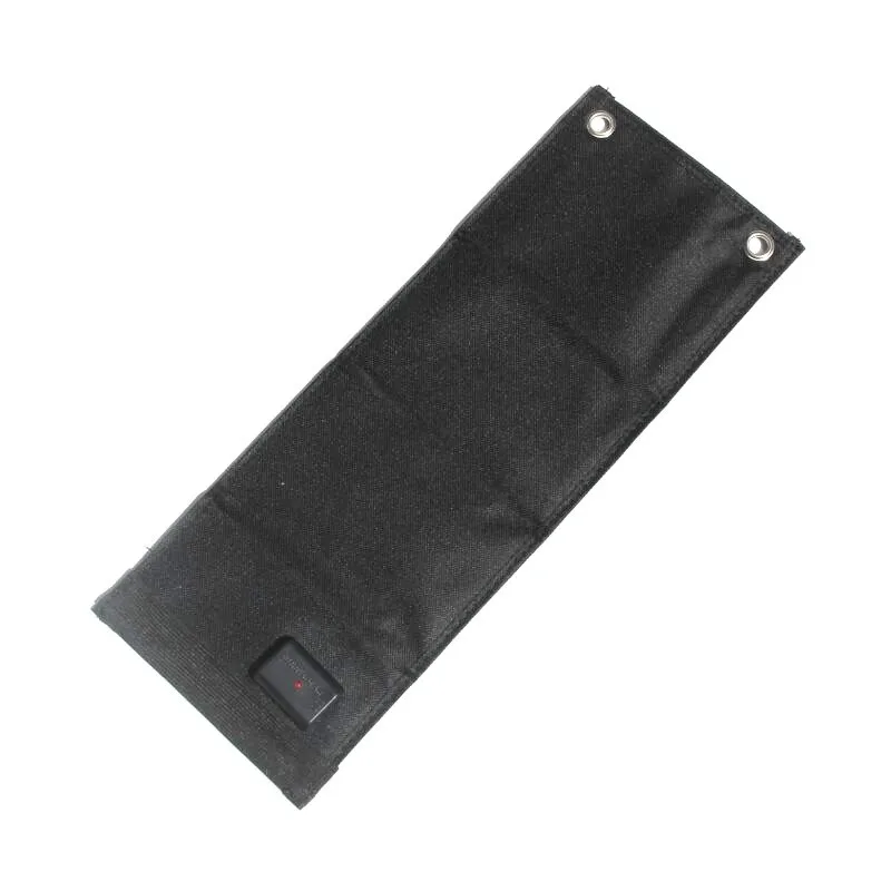 BUHESHUI-접이식 7W 5V 태양 전지 패널 충전기, USB 출력 휴대용 태양열 충전기 3.7v-5v 장치 방수