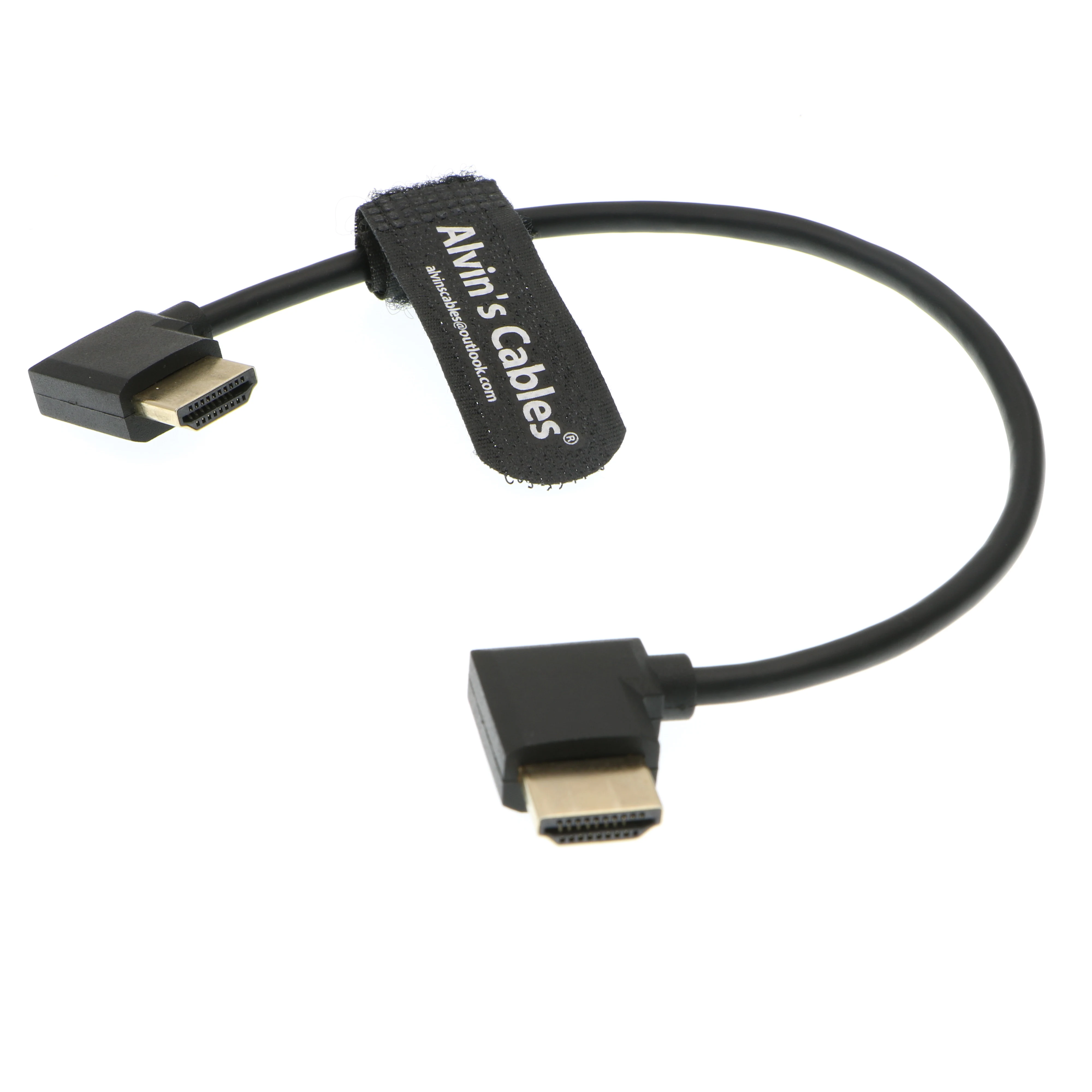 Alvin's Cables Z Cam E2 L Shape HDMI-compatible Cable Right Angle to Right Angle High Speed HDMI Cord for Portkeys BM5 Monitor